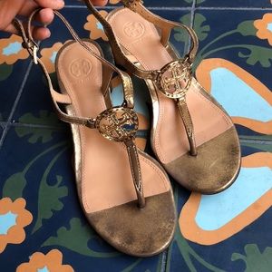 Classic Tory Burch Chunky Heel